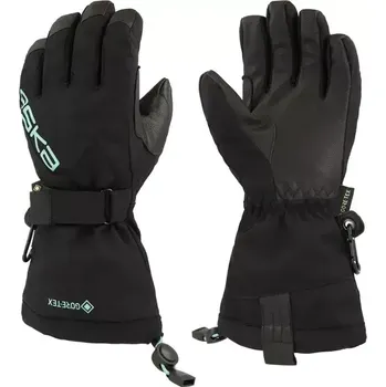 Rukavice Dětské lyžařské rukavice Eska Voozy GTX velikost XL black/aquiver