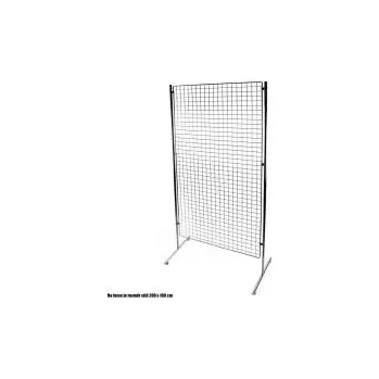 Věšák SÍŤ 5 paravan 150 x 100 cm, chrom