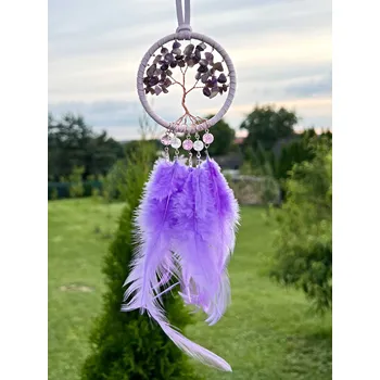 Lapač snů Magieprirody.cz Lapač snů s ametystem #ZB347 jemná ochrana a klidná energie