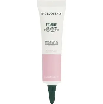 Pleťový krém The Body Shop Oční krém s vitamínem E (Eye Cream Vitamin E) 15 ml + 2 měsíce na vrácení zboží