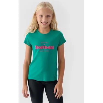 Dívčí tričko Dívčí tričko 4F velikost 128 zelená