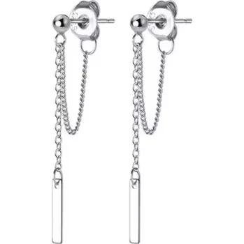 Náušnice For Silver Visací náušnice s řetízkem - Stříbro 925
