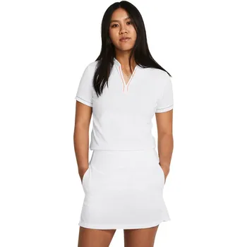 Dámské tričko Dámské tričko Under Armour Playoff 3.0 Novelty Polo velikost S white / orange