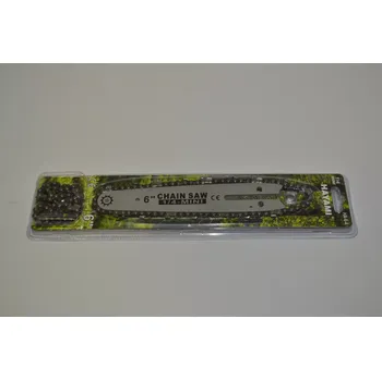 Příslušenství k pile Náhradní lišta + 2 řetězy na akumulátorovou pilu 6´´