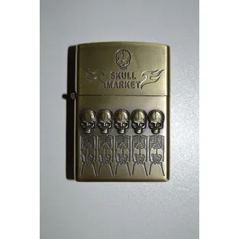BENZÍNOVÝ ZAPALOVAČ Č.29 - skull market