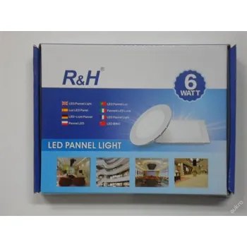 PRC LED - PODHLEDOVÉ STROPNÍ SVĚTLO 6W - KULATÉ