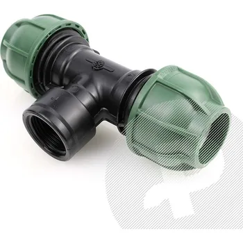 Vodovodní potrubí PE T kus 25 x 1/2"x 25 dovnitř (4554) 63541