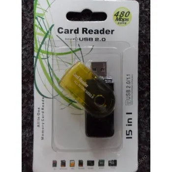 Příslušenství pro datový nosič PRC ČTEČKA PAMĚŤOVÝCH KARET 15 v 1 - CARD READER