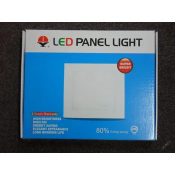 Ergo LED PODHLEDOVÉ STROPNÍ SVĚTLO 25W - ČTVEREC -ŽLUTÉ