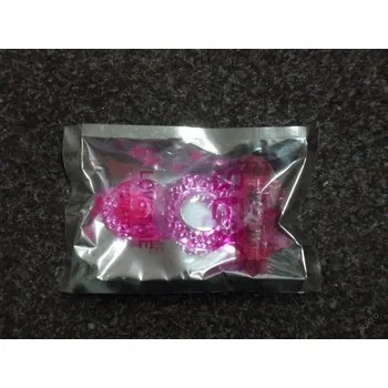 PRC VIBRAČNÍ KROUŽEK NA PENIS - GELOVÝ S DRÁŽDIDLEM