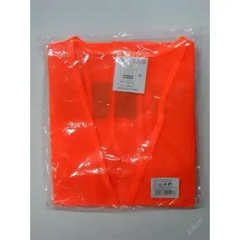 reflexní vesta PRC VÝSTRAŽNÁ BEZPEČNOSTNÍ REFLEXNÍ VESTA - ORANŽOVÁ