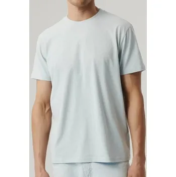 Pánský overall Pánské tričko Atlantic NMT-033 Světle modrá 2XL