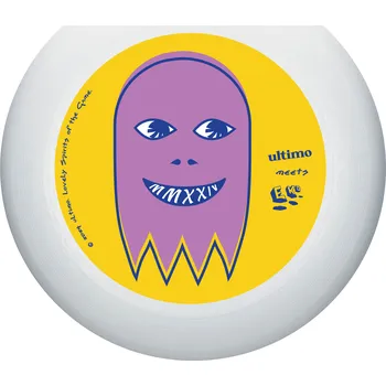 Frisbee Eurodisc GHOST (Organic) 145g // Žluto-fialový