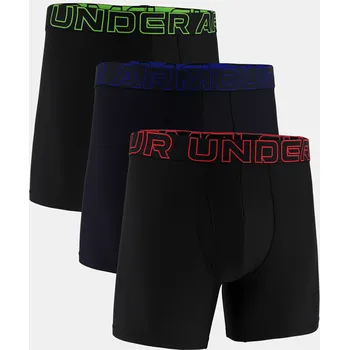 Pánské spodní prádlo Pánské boxerky Under Armour M UA Perf Tech 6in (3ks) 1383878-005 Černá 4XL
