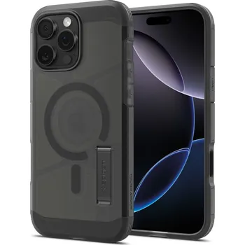 Pouzdro na mobilní telefon KRYT SPIGEN TOUGH ARMOR ”T” MAG MAGSAFE IPHONE 16 PRO MAX FROST BLACK