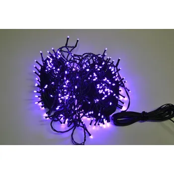 Vánoční dekorace Venkovní vánoční osvětlení 1000 led - fialové