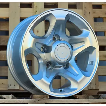 Alu kolo Alu kola Racing Line JT296, 16x7 5x150 ET, stříbrná + leštění