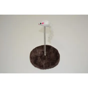 Škrabadlo pro kočky hnědý kruh VVA369