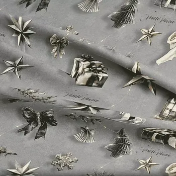 ubrus Ubrus Vánoce šedé