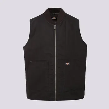Pánská vesta Dickies Vesta Quilted Canvas Vest Černá Xl