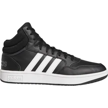 Pánská zimní obuv Pánské Vysoké boty ADIDAS HOOPS 3.0 MID GW3020 – Černá 44
