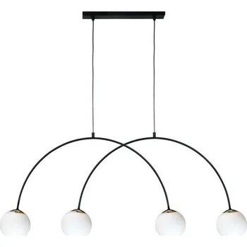 Zuma Line 1220 - Lustr na lanku BOW 4xE14/10W/230V černá