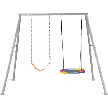 Zahradní houpačka Zahradní dětská houpačka stabilní kovová konstrukce