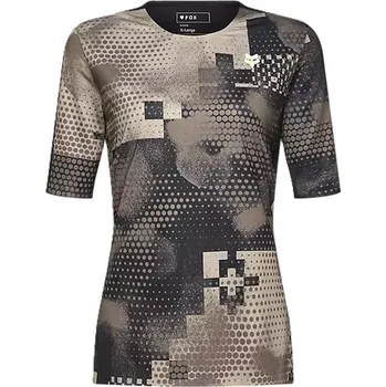 cyklistický dres FOX - Dres dámský Flexair Ascent SS Jersey Pulse - Sand