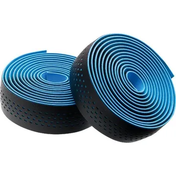 Komponent pro jízdní kolo MERIDA - Omotávka Soft černá/modré puntíky