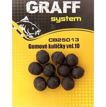 Graff Gumové kuličky Velikost 10, 3 × 10 ks