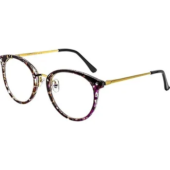 Brýle na čtení GLASSA Brýle na čtení G 253, +3,00 dio, vínovo-zlaté