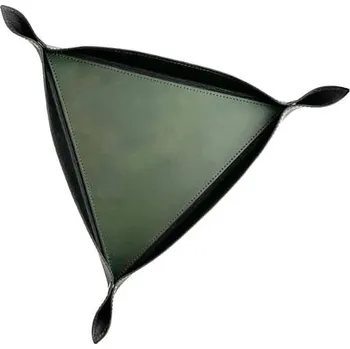 Příslušenství k deskovým hrám imago Kožený trojúhelníkový Dice Tray, barva červená