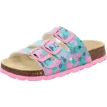 Dívčí korkové pantofle Superfit FOOTBAD Light Green/Multicolored 1-800113-7520 - 31