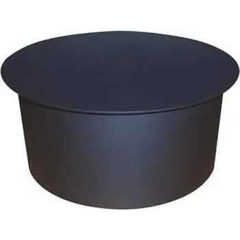 Eurometal víčko kouřové 145mm t.1,5mm ČER