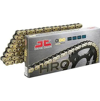 Řetězová sada pro motocykl Řetěz JT 428 HRO, O-ring, zlatý, 140 článků