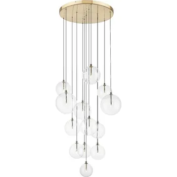 Zuma Line P0606-13B-2GAC - Lustr na lanku MILAN 13xG9/2W/230V zlatá