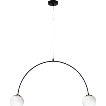 Zuma Line 1222 - Lustr na lanku BOW 2xE14/10W/230V černá