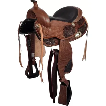 Jezdecké sedlo AMR Westernové bezkostrové sedlo ZUNI