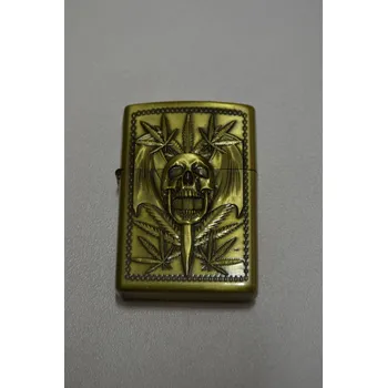 Zapalovač Benzínový zapalovač č. 66 - Cannabis