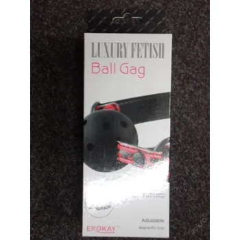 Roubík PRC LUXUSNÍ EROTICKÝ ROUBÍK BALL GAG - LUXURY FETISH