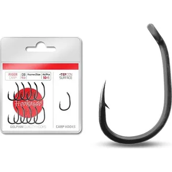 Delphin Háček HKD Riger Tefcon Velikost 6 2 × 10 + 1 ks