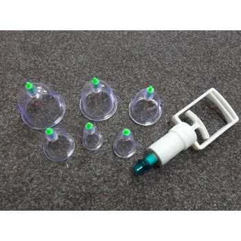 Masáž PRC Baňkování, vakuové baňky - sada 12 ks