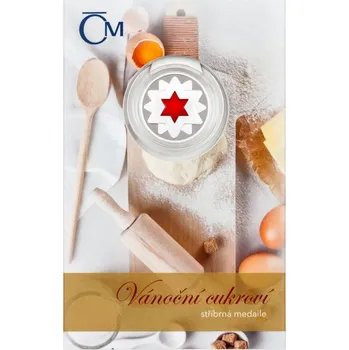 Česká mincovna Stříbrná medaile Vánoční cukroví proof