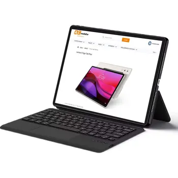 Pouzdro na tablet Obal s klávesnicí pro Lenovo Yoga Tab Plus 12,7″ – magnetický kryt s podsvícenou…