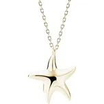 Olivie Stříbrný náhrdelník HVĚZDICE GOLD 9856 Ag 925; ≤2,3 g.