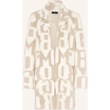 Dámský svetr Monari Dámský Úpletový Kardigan, černošedá / bílá, 36