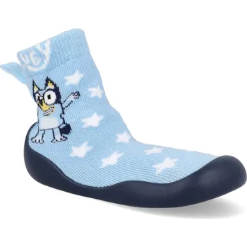 Barefoot dětské ponožkoboty Garvalín - Calcetin Bluey azul modré Velikost: 22