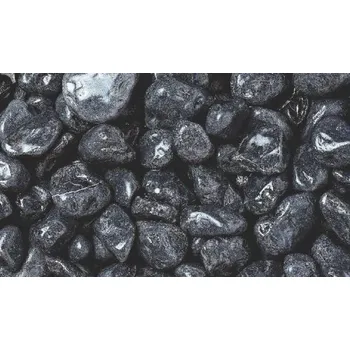 Přírodní kámen OK Valoun mramor 40-60mm EBENOVĚ ČERNÝ 20kg