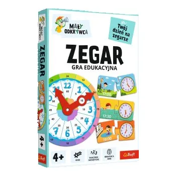 Desková hra Gra Zegar Mały odkrywca Rodzina Treflików 02809 (PL)