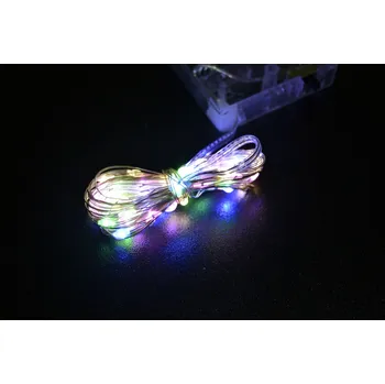 Vánoce PRC Vánoční osvětlení 30 LED barevné na baterie SD, bateriové